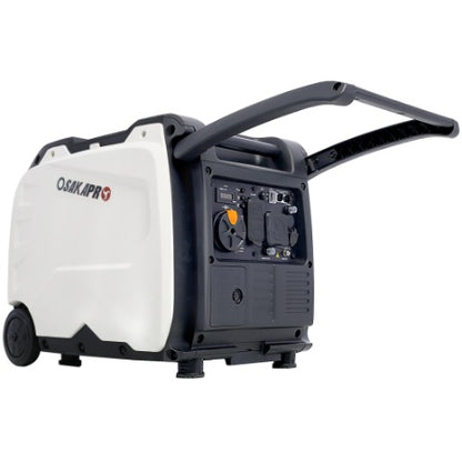 Super Quiet Inverter Generator 4500w Portable Generator Electric Start, Foldable Handle With Wheel,212cc 4 Stroke EPA Compliant