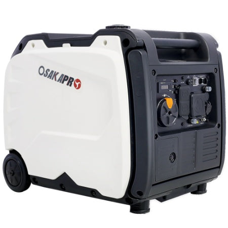 Super Quiet Inverter Generator 4500w Portable Generator Electric Start, Foldable Handle With Wheel,212cc 4 Stroke EPA Compliant