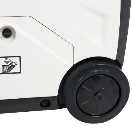 Super Quiet Inverter Generator 4500w Portable Generator Electric Start, Foldable Handle With Wheel,212cc 4 Stroke EPA Compliant